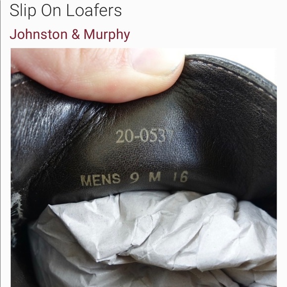 Johnston & Murphy men’s slip on shoes size 9M - Picture 2 of 8